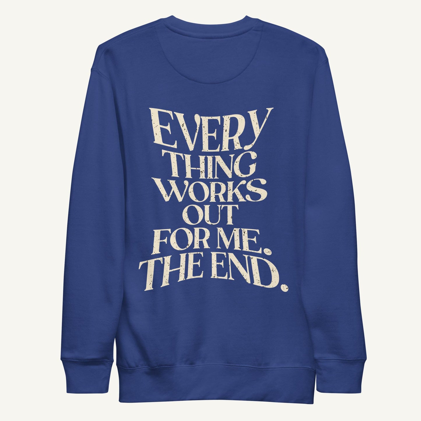 The End. | Crewneck